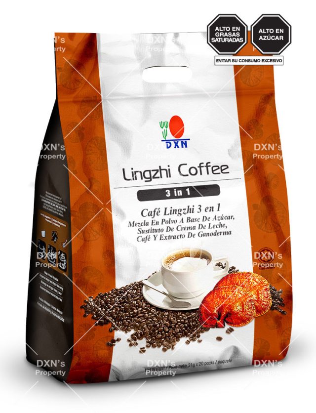 Café Lingzhi 3 em 1