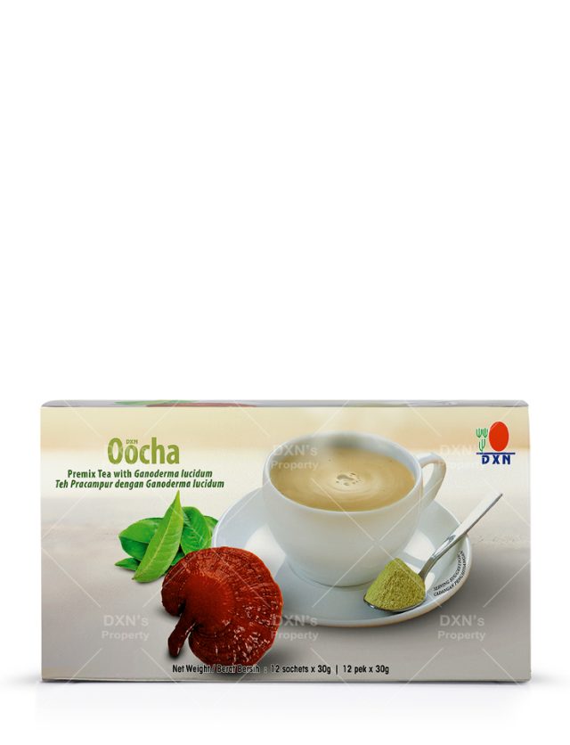 DXN Oocha, Cada caja: 30 g x 12 sobres