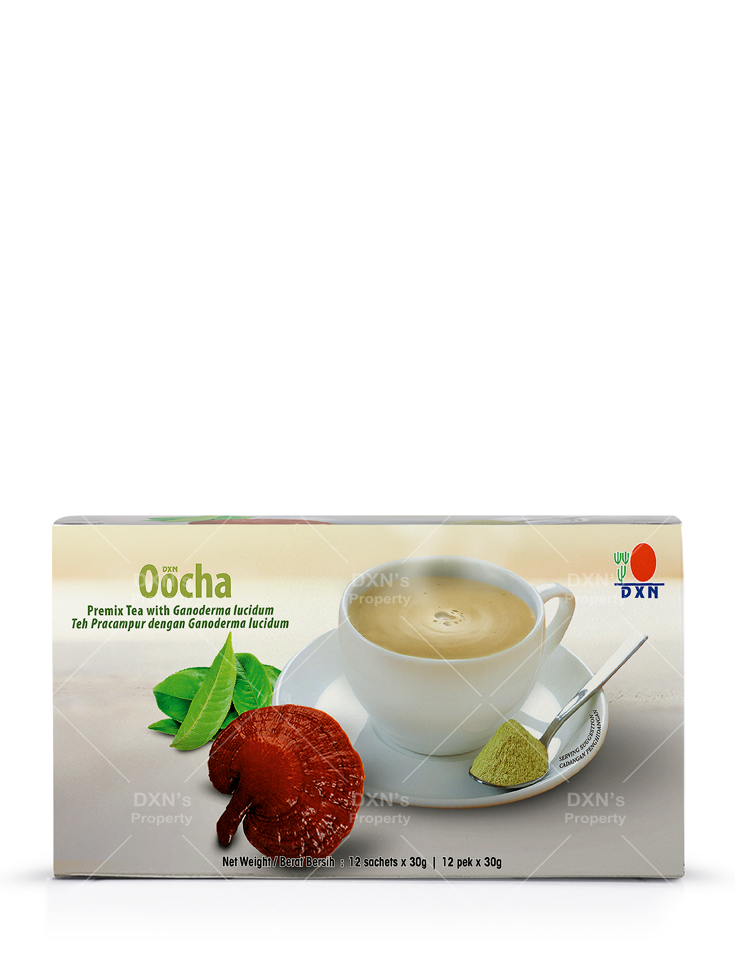 DXN Oocha, Cada caja: 30 g x 12 sobres